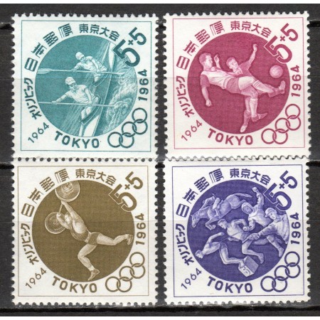 Japonia 1964 - Jocurile Olimpice Tokyo (VI), sport, serie neuzat Japonia 1964 - Jocurile Olimpice Tokyo (VI), sport, serie neuzat