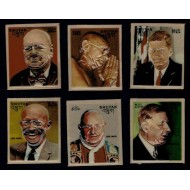 Bhutan 1972 - Personalitati, serie timbre in relief