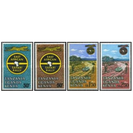 Tanzania-Uganda-Kenya 1965 - East African Safari Rally serie neu Tanzania-Uganda-Kenya 1965 - East African Safari Rally serie neu