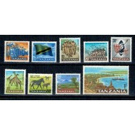 Tanzania 1965 - Motive locale, Mi5-13 serie incompleta neuzata