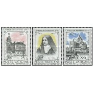Vatican 1973 - Sct. Theresia serie neuzata