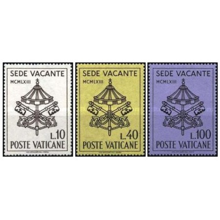 Vatican 1963 - Sede Vacante, serie neuzata Vatican 1963 - Sede Vacante, serie neuzata
