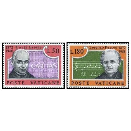Vatican 1972 - Aniversari, serie neuzata Vatican 1972 - Aniversari, serie neuzata