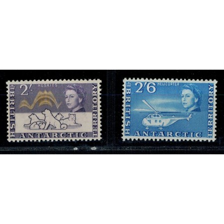 British Antarctic 1963 - Mi11-12 neuzate British Antarctic 1963 - Mi11-12 neuzate