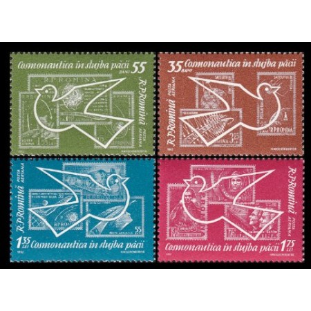 1962 - Cosmonautica in slujba pacii, serie neuzata