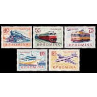 1963 - Mijloace de transport, serie neuzata
