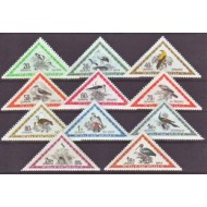 Ungaria 1952 - Păsări, serie neuzata