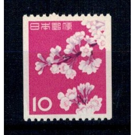 Japonia 1962 - Mi 758 C, flori, neuzat Japonia 1962 - Mi 758 C, flori, neuzat