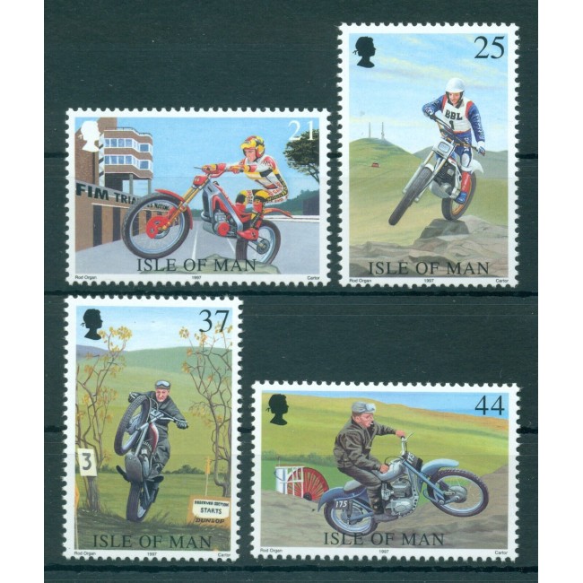 Isle of Man 1997 - Motociclism, serie neuzata Isle of Man 1997 - Motociclism, serie neuzata