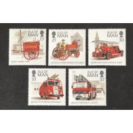 Isle of Man 1991 - Masini de pompieri, serie neuzata