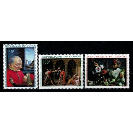 Congo 1968 - Pictura, arta, serie neuzata Congo 1968 - Pictura, arta, serie neuzata