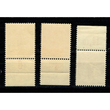 Deutsches Reich 1942/44 - Partei Dienstmarken, Mi156y,160y,163y  Deutsches Reich 1942/44 - Partei Dienstmarken, Mi156y,160y,163y