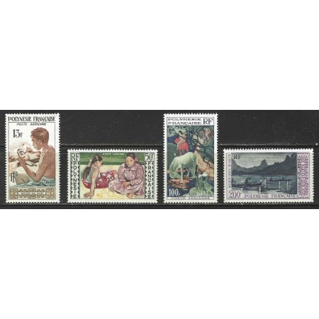 Polinezia Franceza 1958 - Picturi Gauguin, serie neuzata Polinezia Franceza 1958 - Picturi Gauguin, serie neuzata
