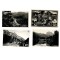 Lacul Ghilcos(Rosu), Borsec - Lot 4 carti postale anii 1940
