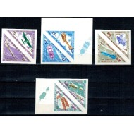 Quaiti State 1967 - Cosmonautica, avioane, rachete, serie ndt ne