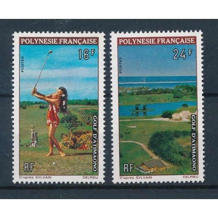 French Polynesia 1974 - Golf, serie neuzata French Polynesia 1974 - Golf, serie neuzata