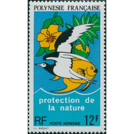 Polinezia Franceza 1974 - Protectia naturii, neuzat Polinezia Franceza 1974 - Protectia naturii, neuzat