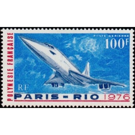 Polinezia Franceza 1976 - Concorde, Posta Aeriana, neuzat Polinezia Franceza 1976 - Concorde, Posta Aeriana, neuzat