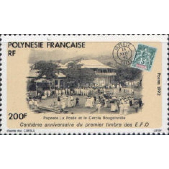 Polinezia Franceza 1992 - Oceania franceza, neuzat Polinezia Franceza 1992 - Oceania franceza, neuzat