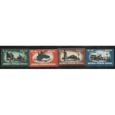 1948 - Munca in comunicatii, serie neuzata