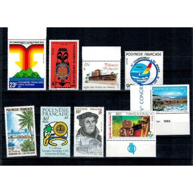 Polinezia Franceza 1979-1985 - Lot timbre neuzate Polinezia Franceza 1979-1985 - Lot timbre neuzate