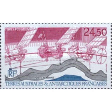 French South and Antarctic Terr. 1992 - Topex Poseidon, neuzat French South and Antarctic Terr. 1992 - Topex Poseidon, neuzat