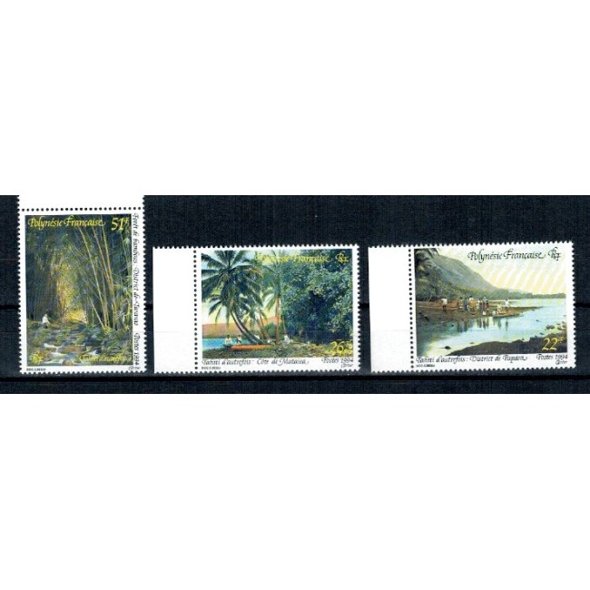 Polinezia Franceza 1994 - Tahiti in trecut, serie neuzata Polinezia Franceza 1994 - Tahiti in trecut, serie neuzata