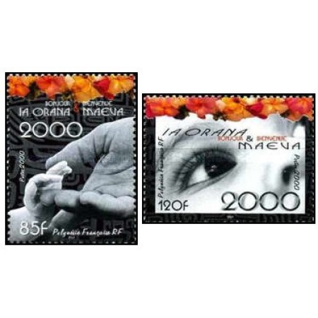 Polinezia Franceza 2000 - Millennium, serie neuzata Polinezia Franceza 2000 - Millennium, serie neuzata