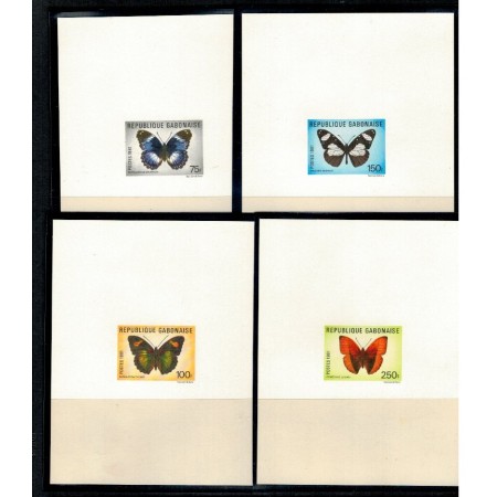 Gabon 1981 - Fluturi, set colite ndt neuzate DELUXE Gabon 1981 - Fluturi, set colite ndt neuzate DELUXE