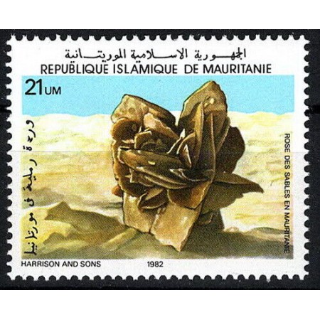 Mauritania 1982 - Sandrose, neuzat Mauritania 1982 - Sandrose, neuzat