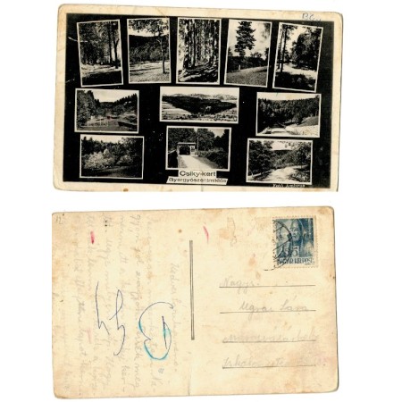 Gheorgheni 1940 - Gradina Csiky, ilustrata circulata