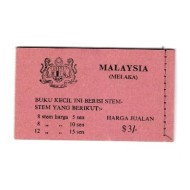 Melaka(Malaysia) 1971 - Fluturi, carnet filatelic neuzat