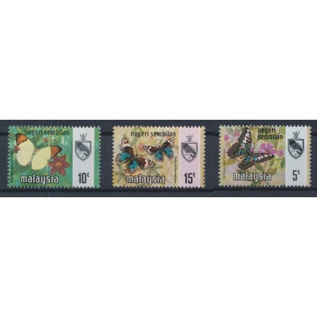 Negri Sembilan(Malaysia) 1971 - Fluturi, carnet filatelic neuzat Negri Sembilan(Malaysia) 1971 - Fluturi, carnet filatelic neuzat