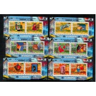 Mozambic 2006 - Europa, istorie, serie blocuri neuzate