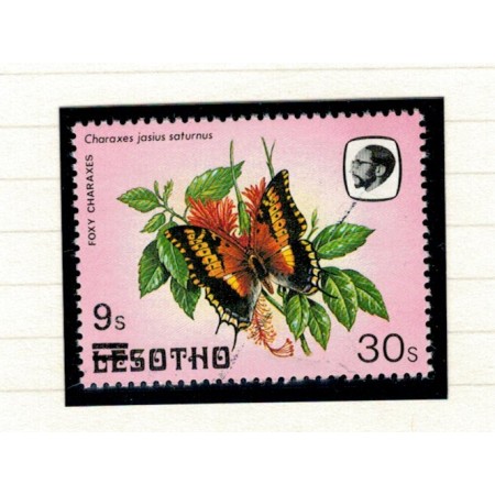 Lesotho 1986 - Fluturi, Mi 598 II, EROARE Lesotho 1986 - Fluturi, Mi 598 II, EROARE