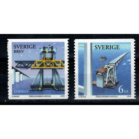 Suedia 1999 - Podul Oresund, serie neuzata Suedia 1999 - Podul Oresund, serie neuzata