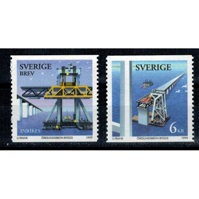 Suedia 1999 - Podul Oresund, serie neuzata Suedia 1999 - Podul Oresund, serie neuzata