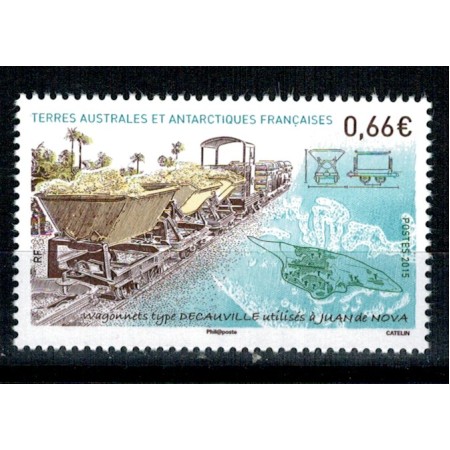 French South and Antarctic Terr. 2015 - Cai ferate, neuzat French South and Antarctic Terr. 2015 - Cai ferate, neuzat