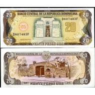 Republica Dominicana 1990 - 20 pesos oro, UNC