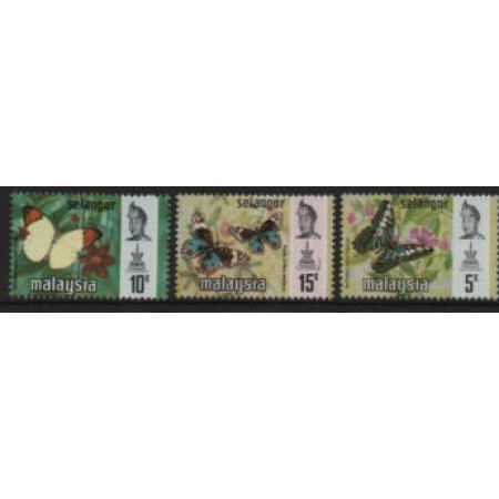 Selangor(Malaysia) 1971 - Fluturi, carnet filatelic neuzat Selangor(Malaysia) 1971 - Fluturi, carnet filatelic neuzat