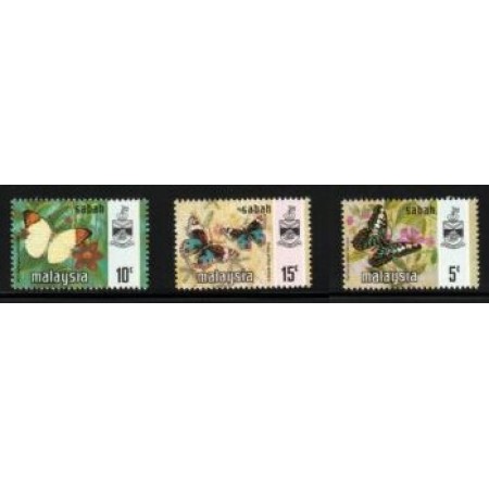 Sabah(Malaysia) 1971 - Fluturi, carnet filatelic neuzat Sabah(Malaysia) 1971 - Fluturi, carnet filatelic neuzat