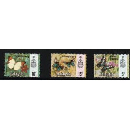 Penang(Malaysia) 1971 - Fluturi, carnet filatelic neuzat Penang(Malaysia) 1971 - Fluturi, carnet filatelic neuzat