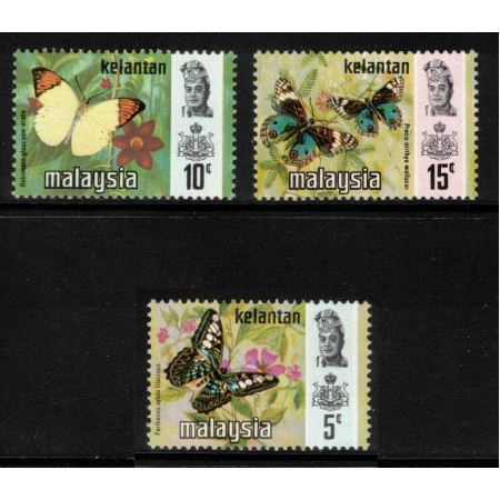 Kelantan(Malaysia) 1971 - Fluturi, carnet filatelic neuzat Kelantan(Malaysia) 1971 - Fluturi, carnet filatelic neuzat