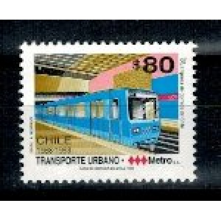 Chile 1993 - Metro, neuzat Chile 1993 - Metro, neuzat