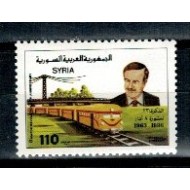 Siria 1986 - Tren, cai ferate, neuzat