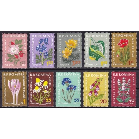 1959 - Plante medicinale, serie neuzata