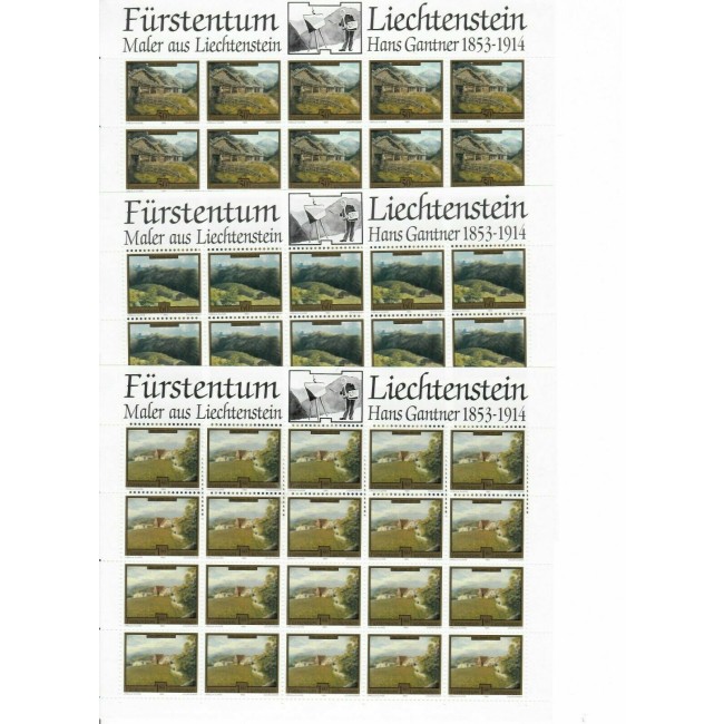 Liechtenstein 1993 - picturi, serie KLB neuzate