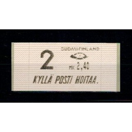 Finlanda 1991 - Timbru de automat, Mi10 neuzat Finlanda 1991 - Timbru de automat, Mi10 neuzat