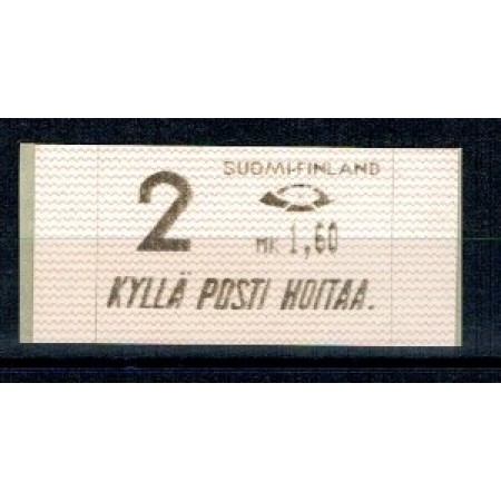 Finlanda 1991 - Timbru de automat, Mi10 neuzat Finlanda 1991 - Timbru de automat, Mi10 neuzat