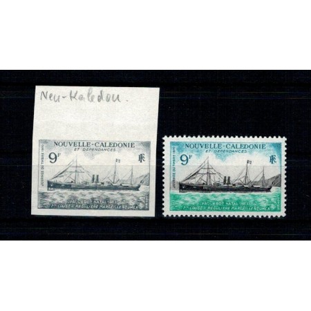 New Caledonia 1970 - Vapor, Mi490 neuzat + eseu ndt New Caledonia 1970 - Vapor, Mi490 neuzat + eseu ndt